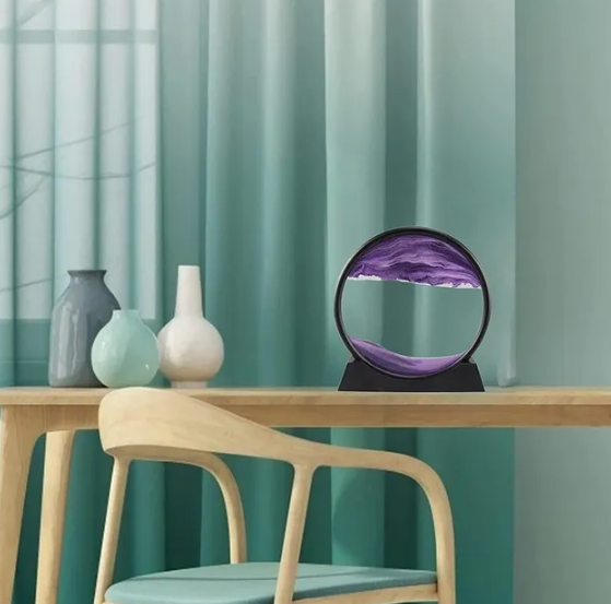 Настільна пісочна 3D картина – антистрес «Піщаний пейзаж» Рухливий пісок - мініатюра 3