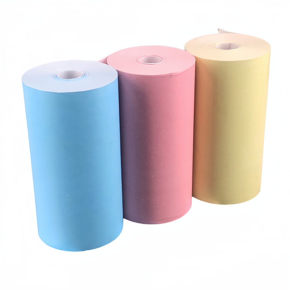 Набір кольорового термопаперу для друку портативного принтера, 3 рулони - мініатюра 6