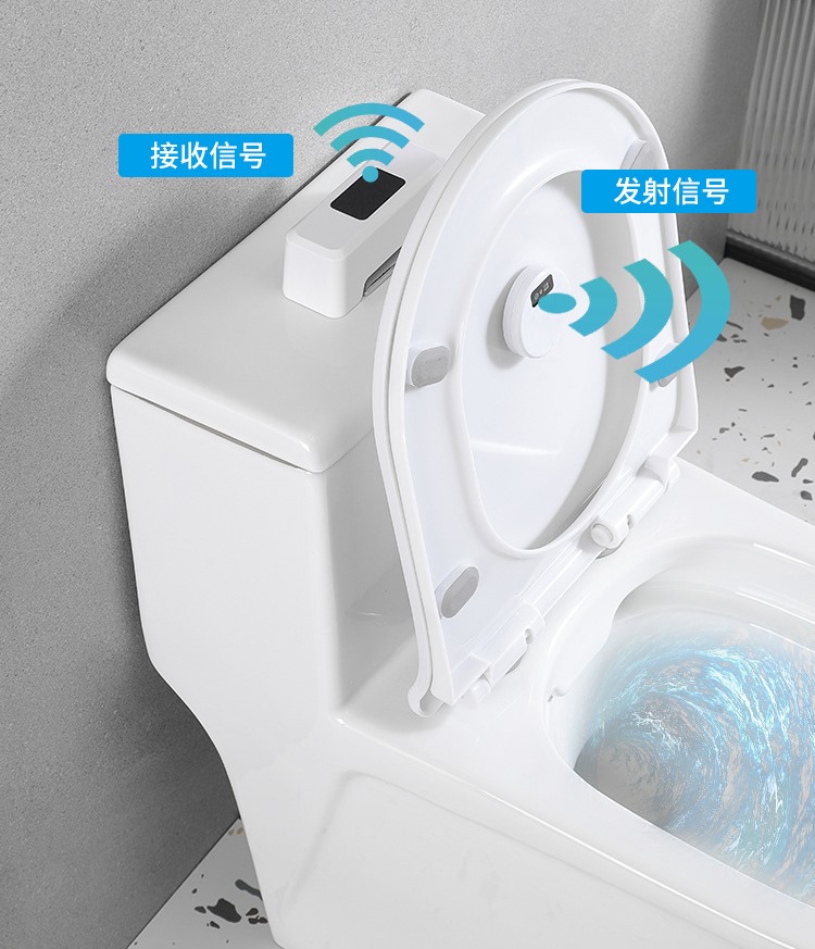 Безконтактна сенсорна кнопка Sensor button для зливу бачка унітазу - мініатюра 10