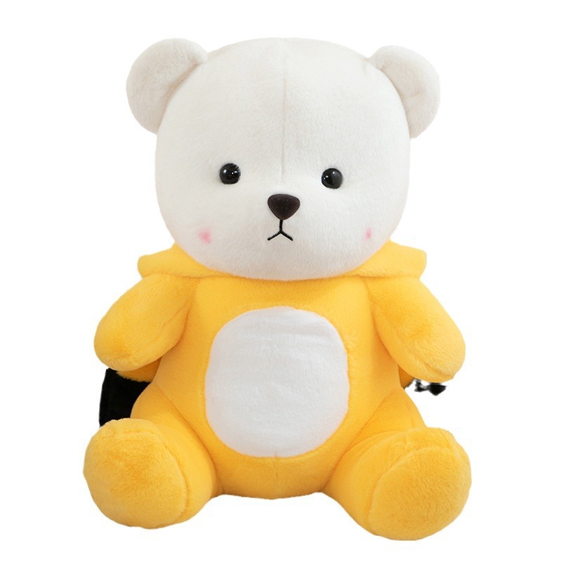 М'яка іграшка Ведмедик Пікачу в костюмі зі знімним капюшоном - мініатюра 3