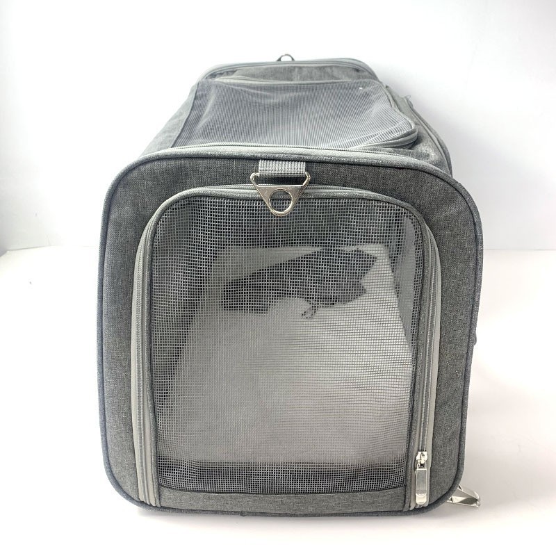 Сумка - переноска для домашніх тварин Trixie Connor ∙ Будиночок з віконцями для транспортування котів, собак, кроликів - мініатюра 4