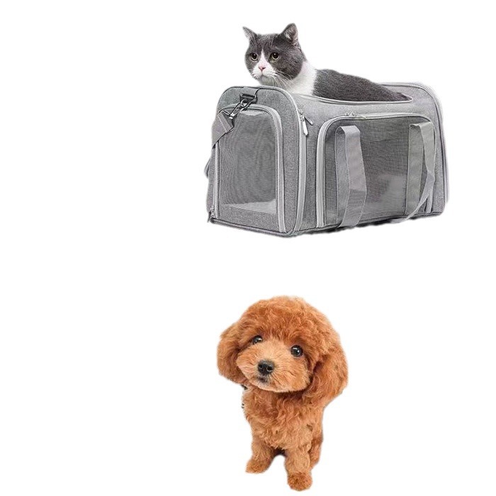 Сумка - переноска для домашніх тварин Trixie Connor ∙ Будиночок з віконцями для транспортування котів, собак, кроликів - мініатюра 5