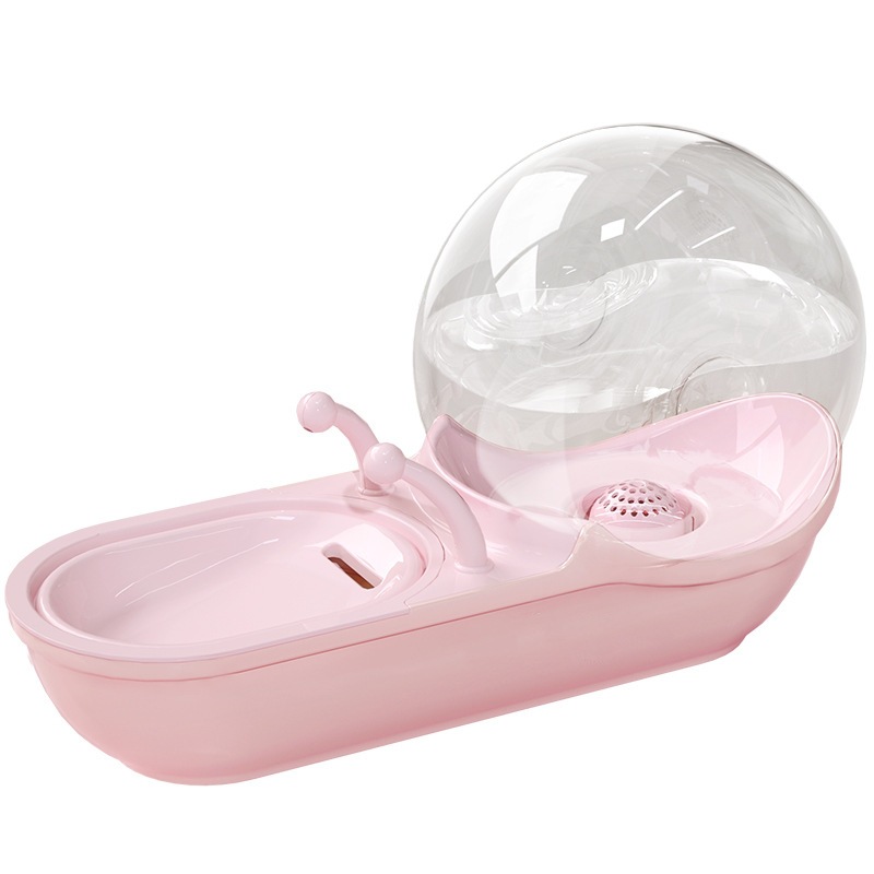 Автоматична напувалка з фонтанчиком Snail Pet USB для домашніх тварин ∙ Домашній питний фонтан у формі равлика для котів та собак, 4,5 л - мініатюра 2