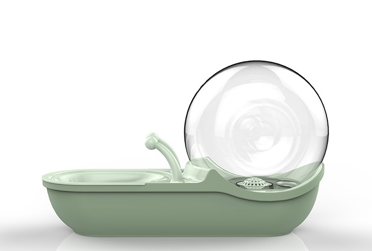 Автоматична напувалка з фонтанчиком Snail Pet USB для домашніх тварин ∙ Домашній питний фонтан у формі равлика для котів та собак, 4,5 л - мініатюра 4