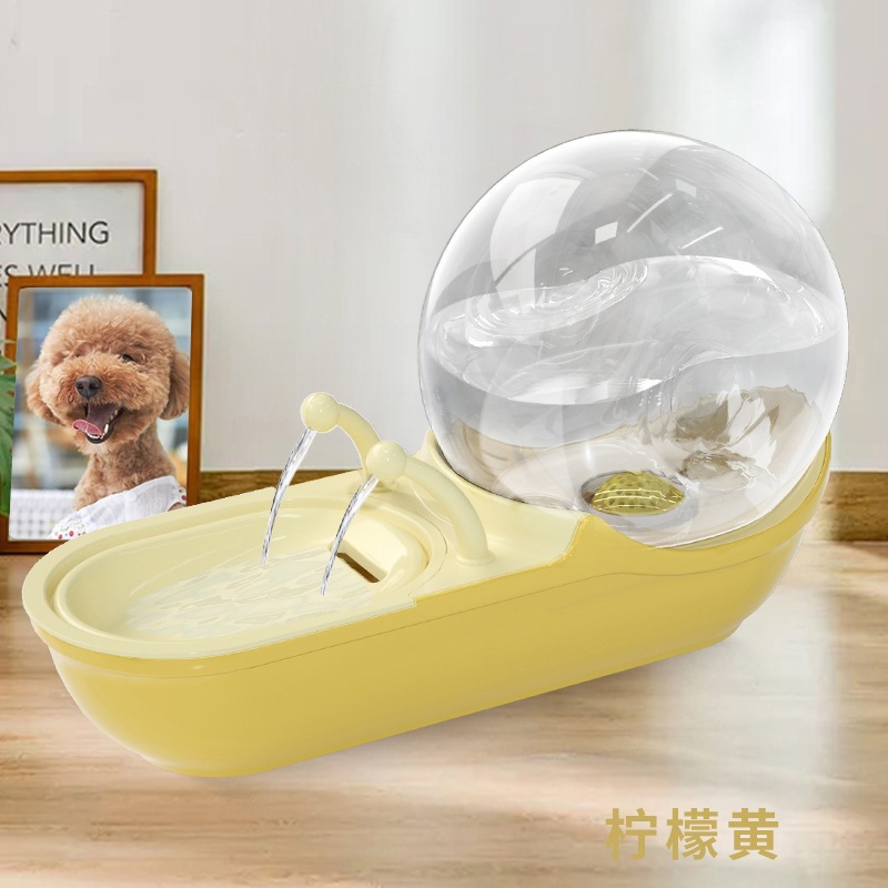 Автоматична напувалка з фонтанчиком Snail Pet USB для домашніх тварин ∙ Домашній питний фонтан у формі равлика для котів та собак, 4,5 л - мініатюра 5