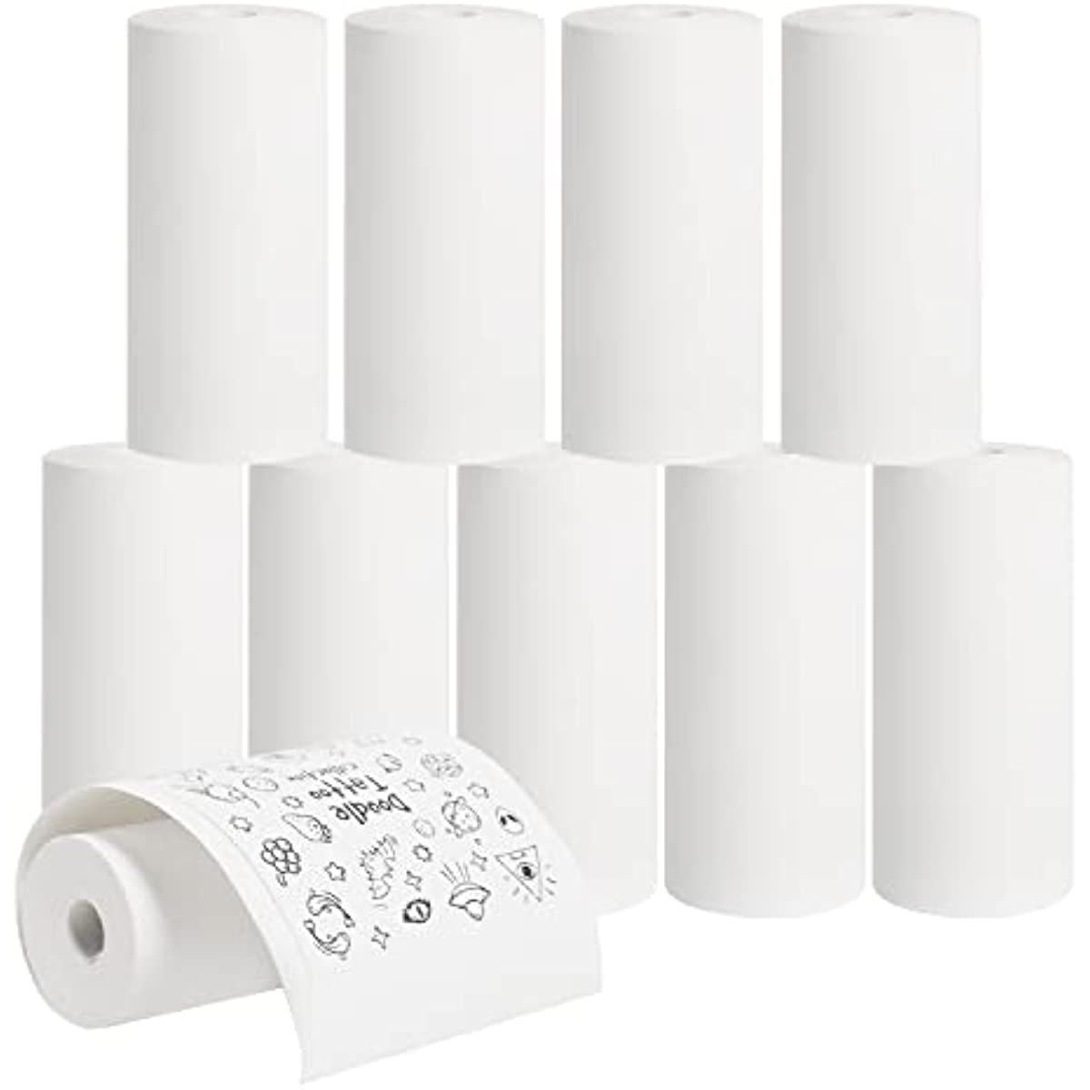 Набір термопаперу для друку портативного принтера, 5 рулонів - мініатюра 4
