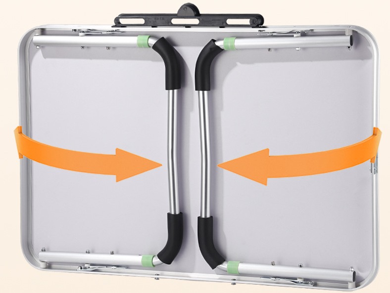 Складаний переносний столик для пікніка та кемпінгу, 60x40x25 см - мініатюра 4