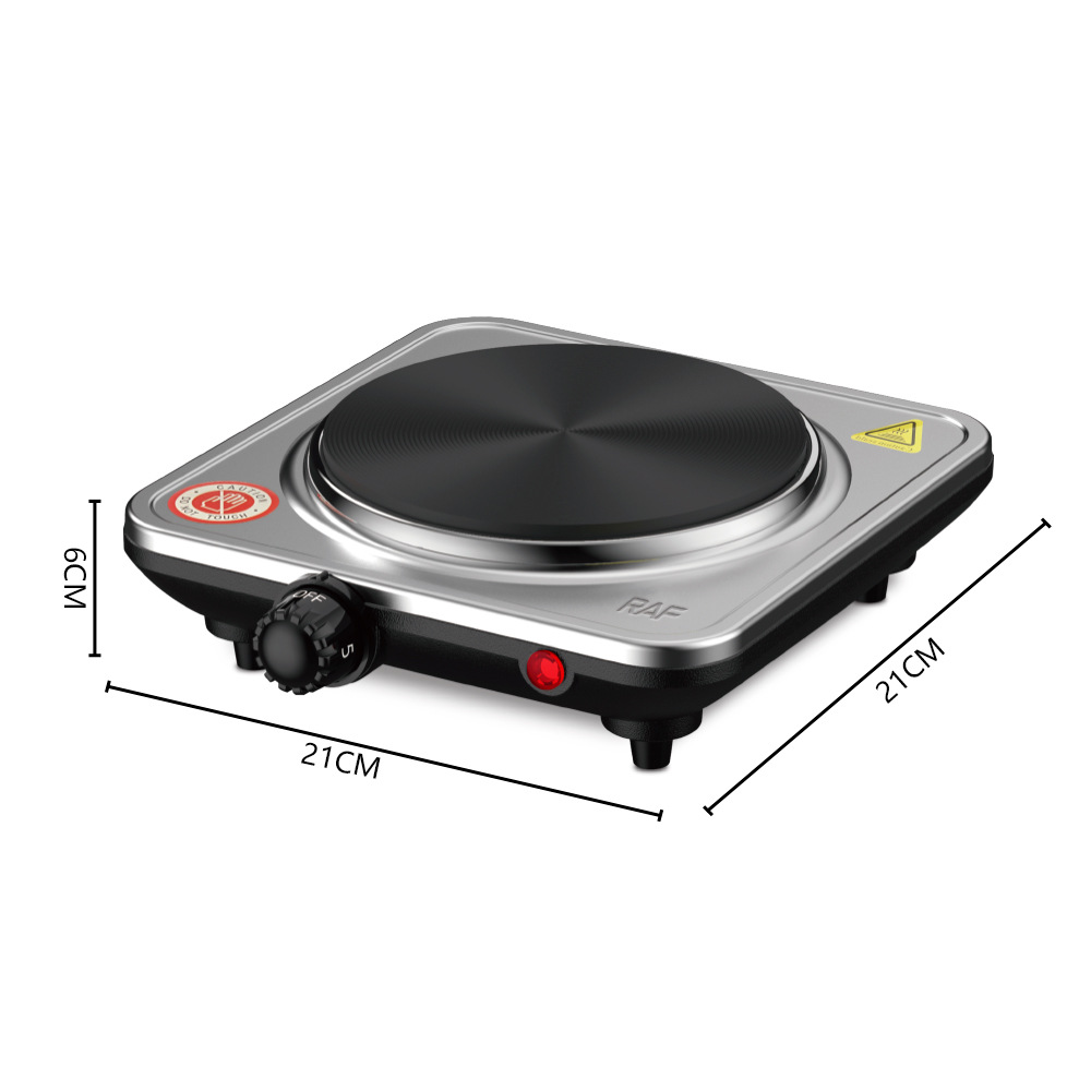 Плита електрична одноконфоркова RAF R.8843, 1000 Вт - мініатюра 7