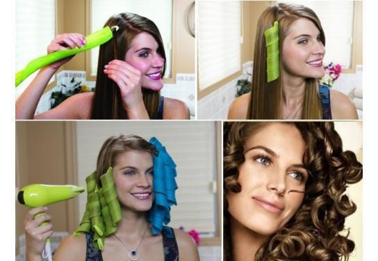 Спіральні бігуді Hair Wavz для волосся будь-якої довжини ∙ Чарівні бігуді для легкого створення локонів - мініатюра 4