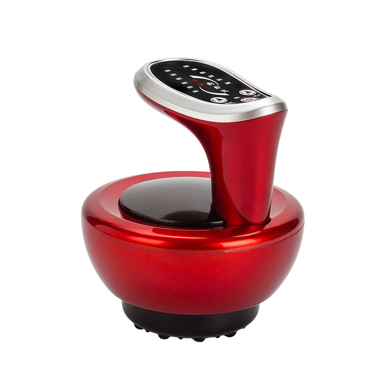 Антицелюлітний вакуумний масажер Red Scraping з інфрачервоним підігрівом для баночного та Гуаша масажу - мініатюра 2