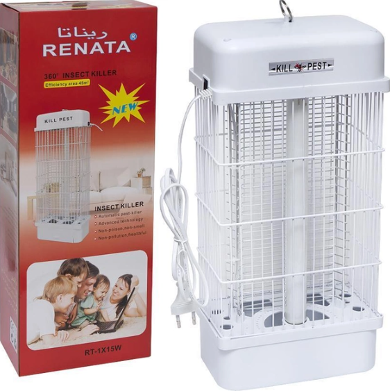 Москітна лампа від мережі Renata Electric Insect Killer RT1X15W, 15 Вт - мініатюра 7