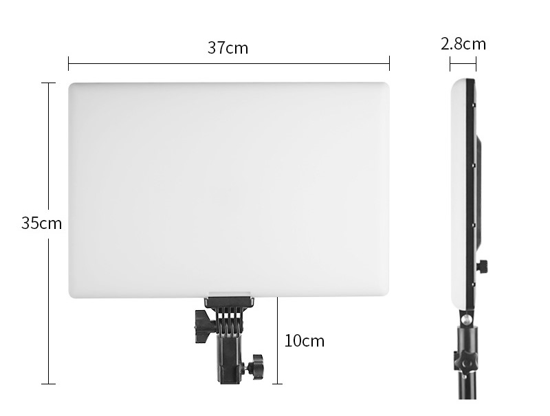 Відеосвітло RGB LED-панель PM-26 Студійне світло для фото, відео - мініатюра 3