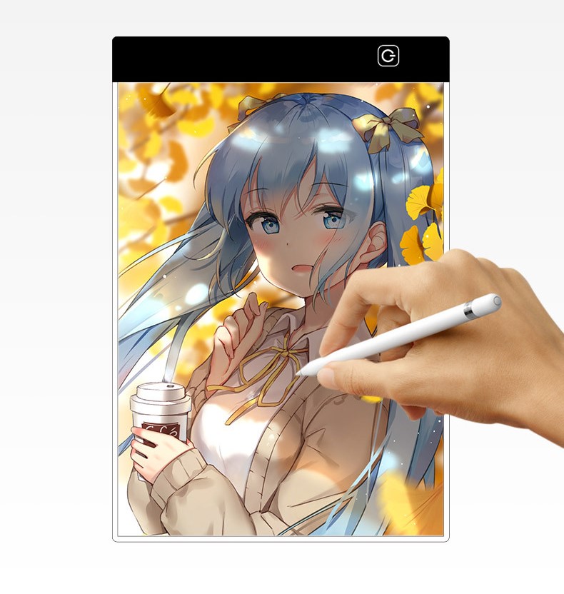 Світловий планшет для малювання та копіювання зображень A4 - мініатюра 4