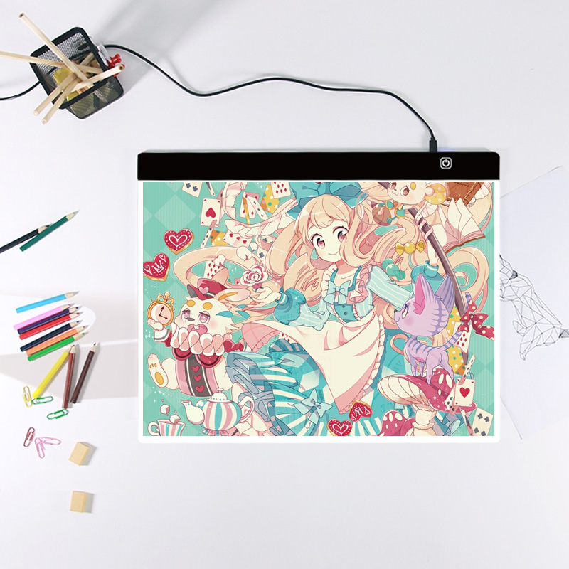 Світловий планшет для малювання та копіювання зображень A4 - мініатюра 9