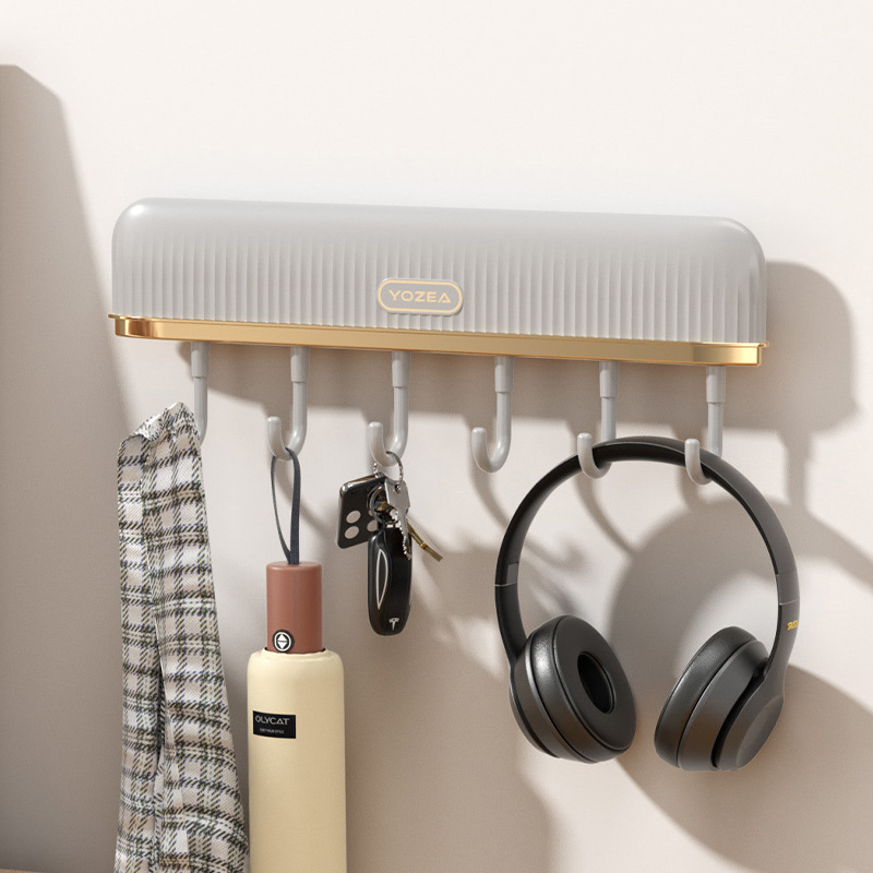 Підвісний настінний органайзер – тримач посуду та приладдя Plastic hook - мініатюра 6