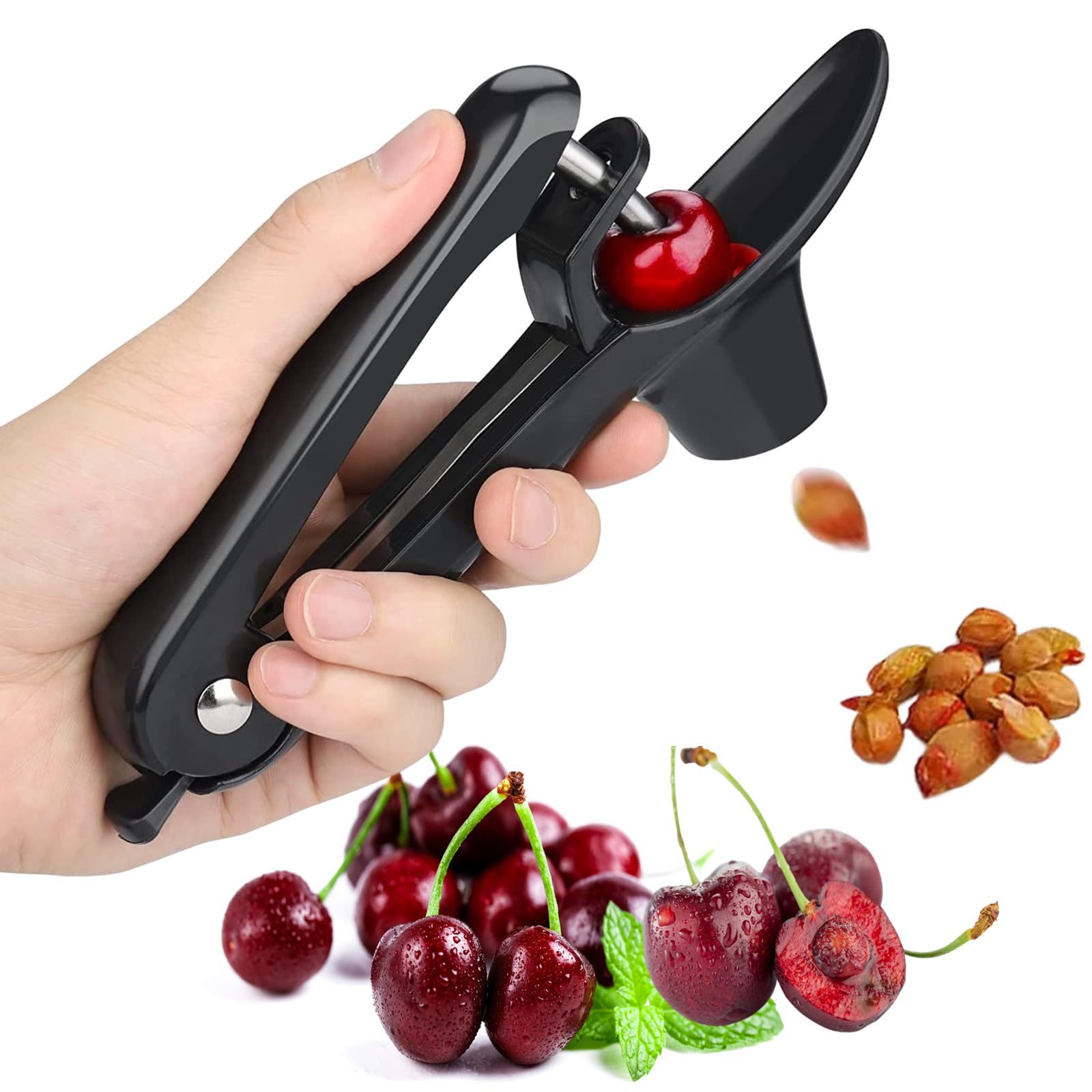 Механічний прилад для видалення кісточок з вишні Veleka Cherry Pitter - мініатюра 3