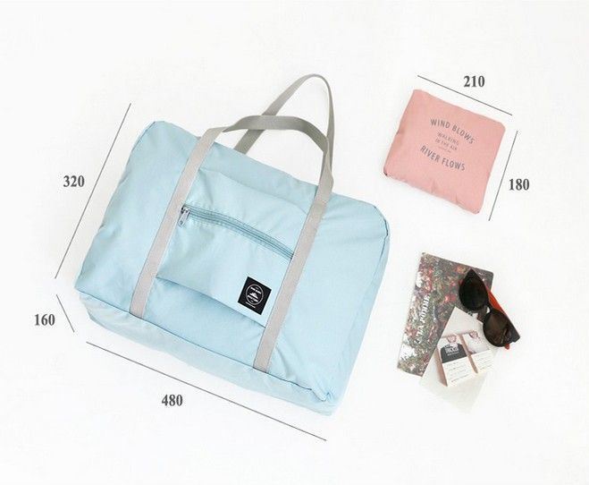 Дорожня складна сумка Unsiex Водонепроникна сумка - органайзер для подорожей, пляжу, туризму - мініатюра 10