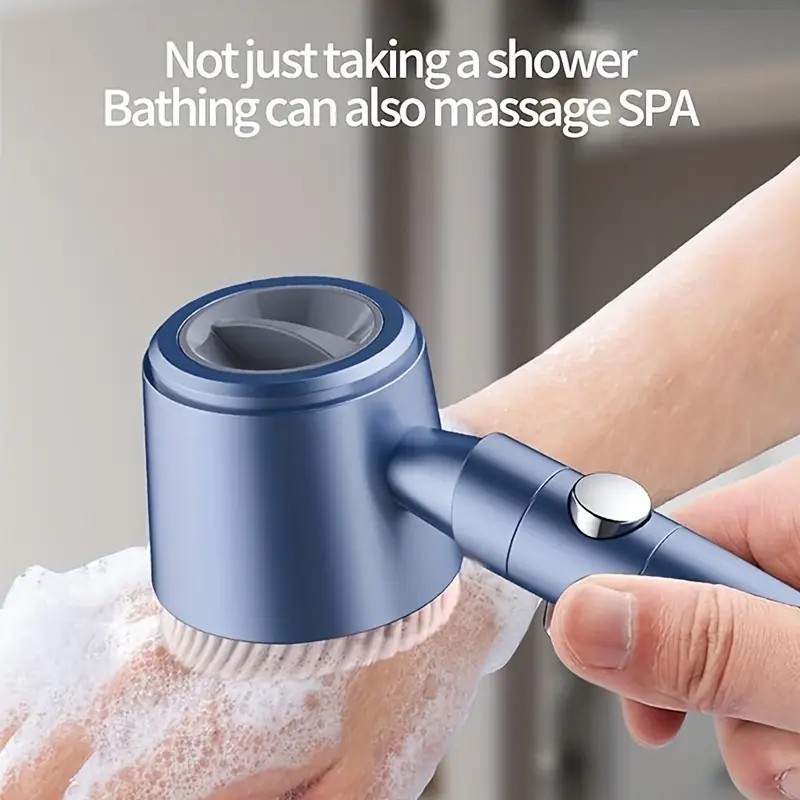 Душова насадка з масажною щіткою та фільтром - мініатюра 6