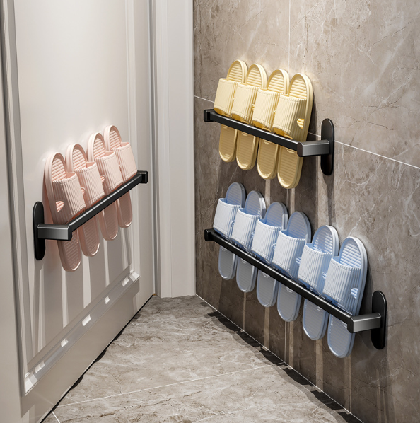 Підвісний настінний органайзер - вішалка тримач тапочок, рушників, 38 см