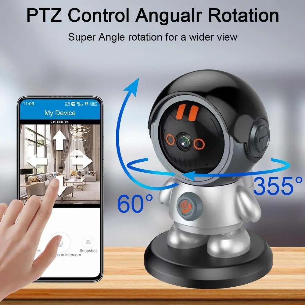 Відеоняня з функцією нічного бачення - мініатюра 4