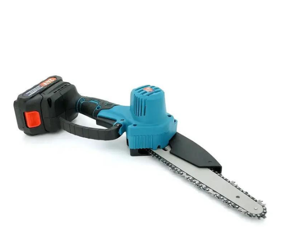 Акумуляторна ланцюгова пилка Chain Saw 6" та 2 акумулятора · Ручна електропила 36В з індикатором масла для обрізання гілок