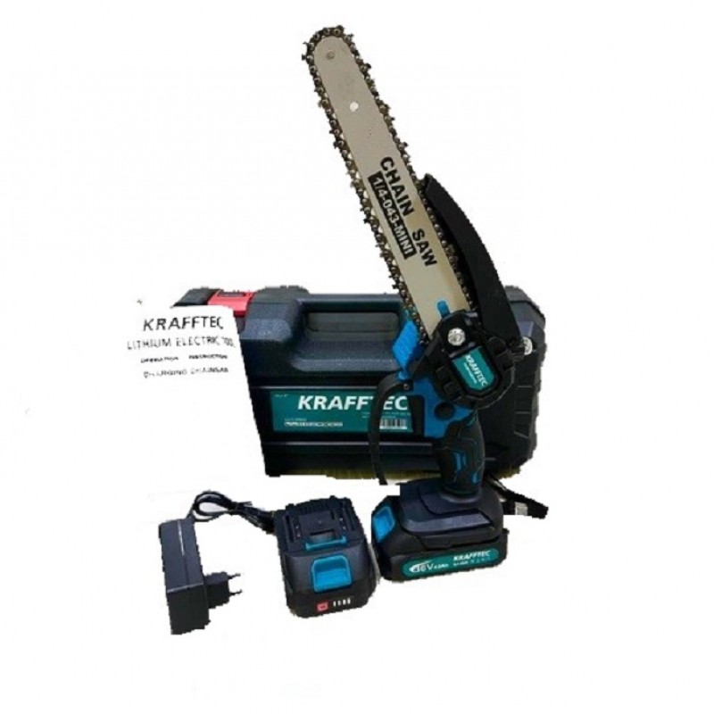 Акумуляторна ланцюгова пилка Chain Saw 8" · Ручна електропилка 36В з індикатором масла для обрізання гілок