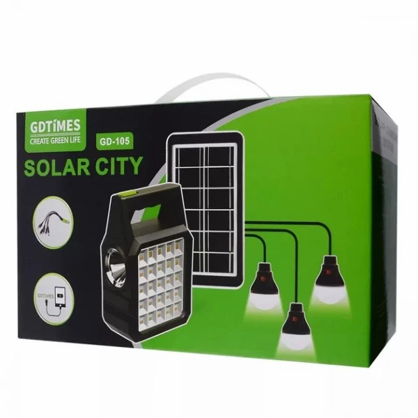 Сонячна станція GDTimes GD-105 - мініатюра 6