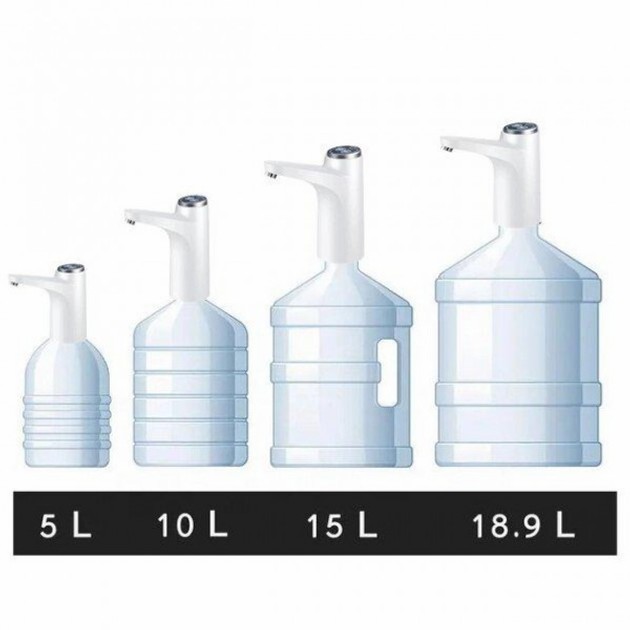 Електрична акумуляторна помпа для води Elegant dispenser - мініатюра 5