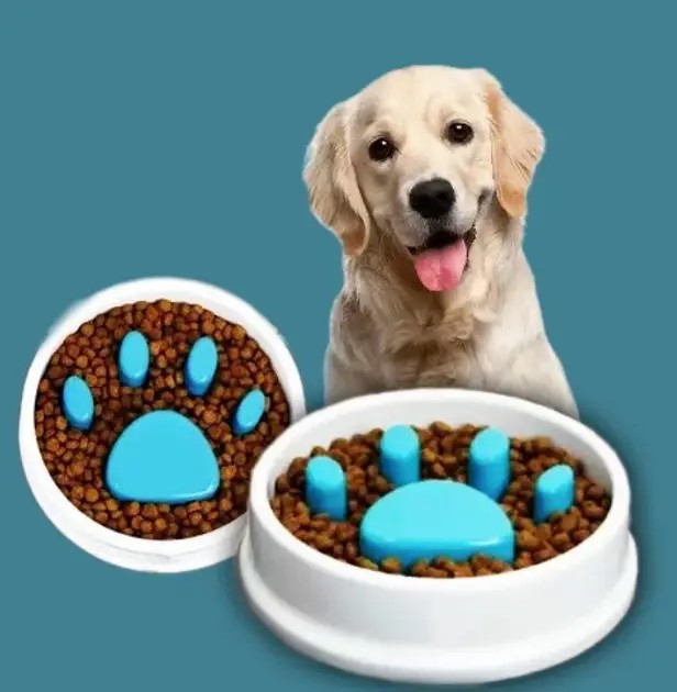 Годівниця для повільної подачі їжі Paw Perfect для котів та собак - мініатюра 2