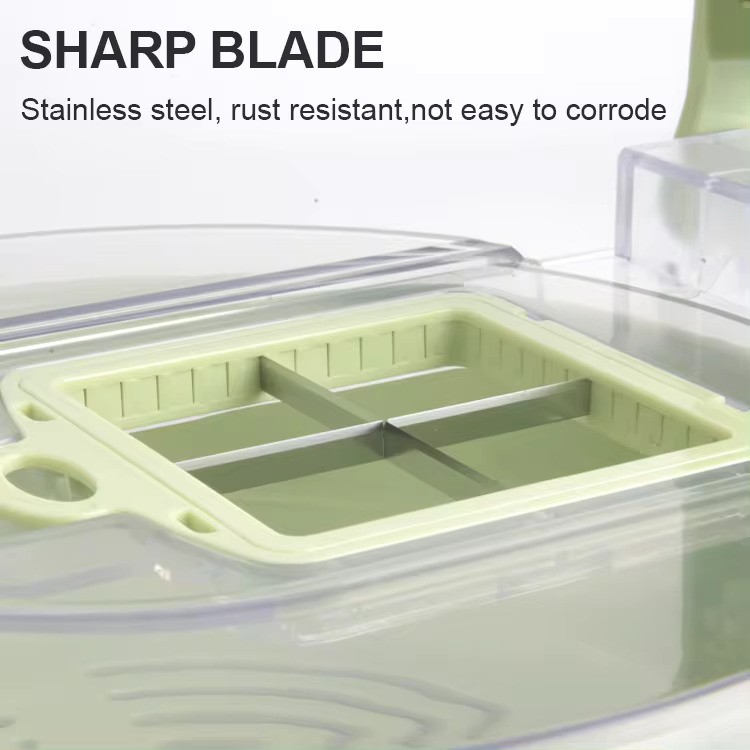 Овочерізка Vegetable Cutter 10 в 1 з кошиком-друшлагом - мініатюра 3