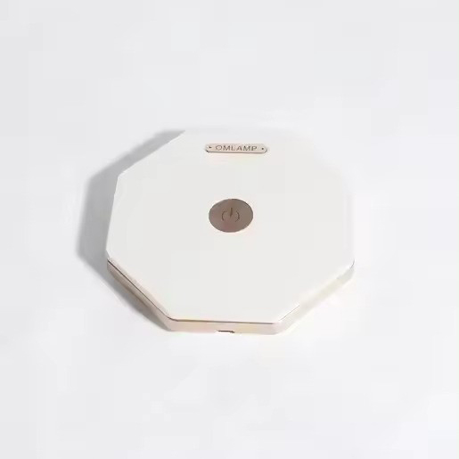 Настільний обертовий світильник - нічник Rotating lamp USB з вбудованим акумулятором і сенсорним керуванням - мініатюра 6