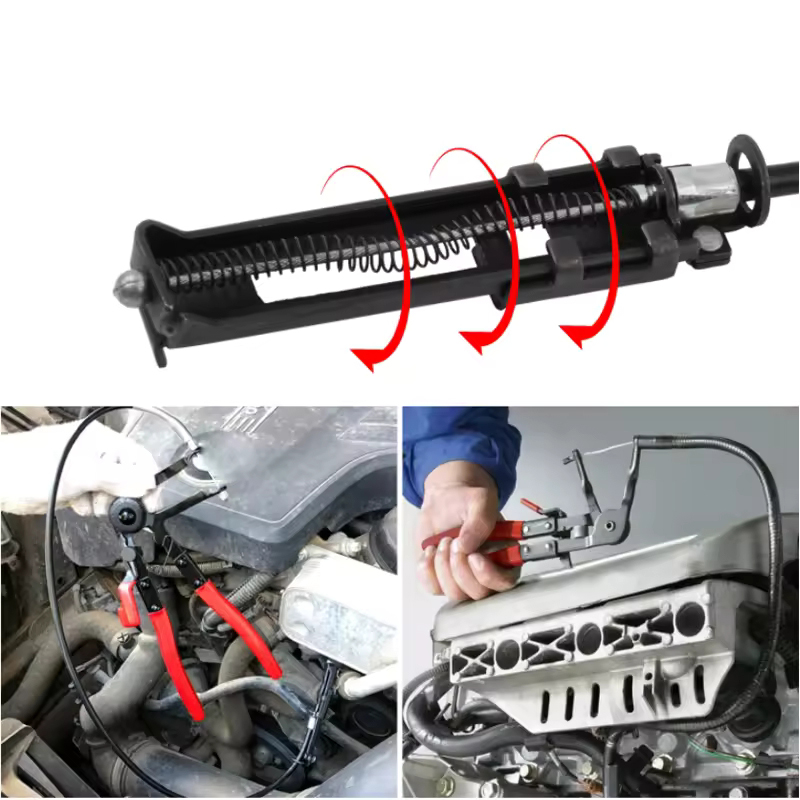 Знімач хомутів з гнучким тросом Hose Clamp Tool - мініатюра 5