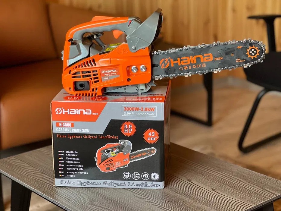 Бензинова ланцюгова пилка HAINA H-3500 - мініатюра 6