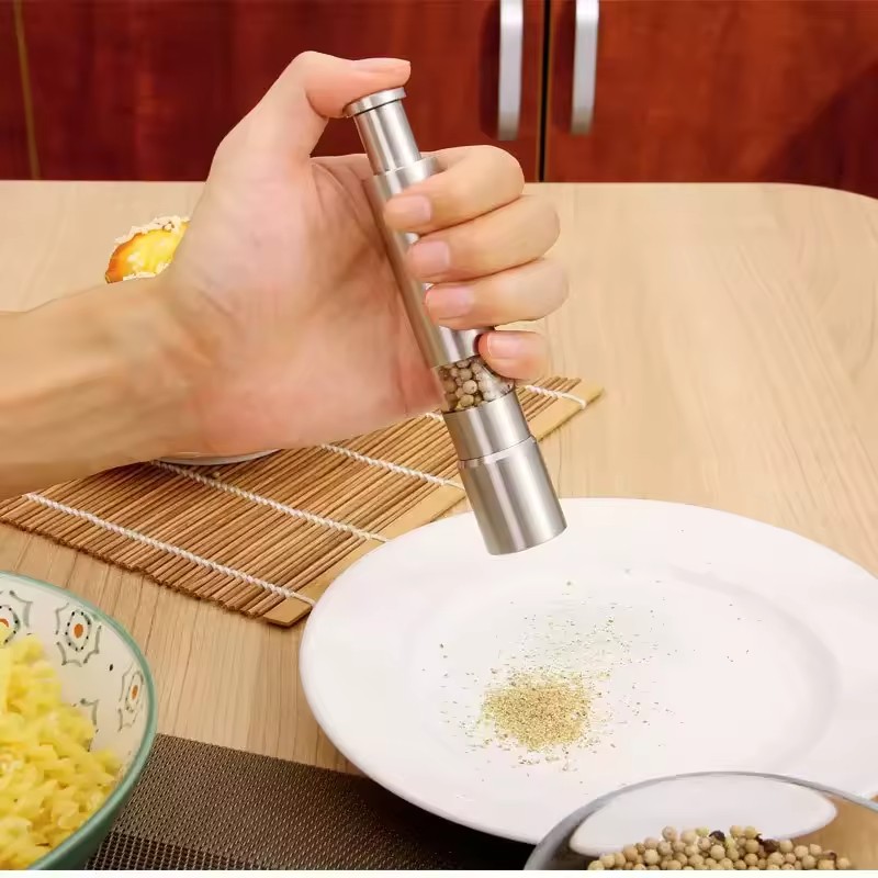 Подрібнювач солі та перцю з нержавіючої сталі XL-552 - мініатюра 3