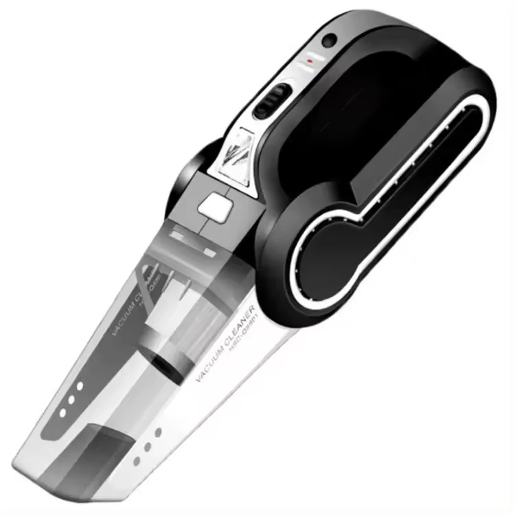 Автомобільний бездротовий пилосос LY-8801 · Ручний пилосос із вбудованим ліхтарем та компресором