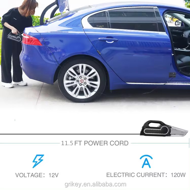 Автомобільний бездротовий пилосос LY-8801 - мініатюра 6