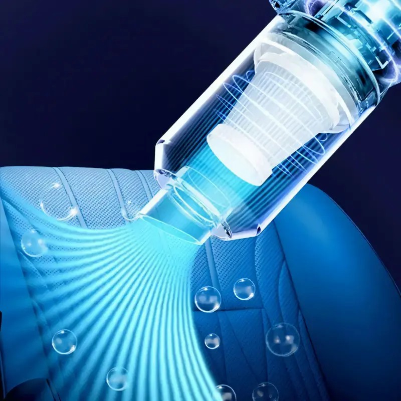 Автомобільний пилосос із компресором LY-8018 - мініатюра 5