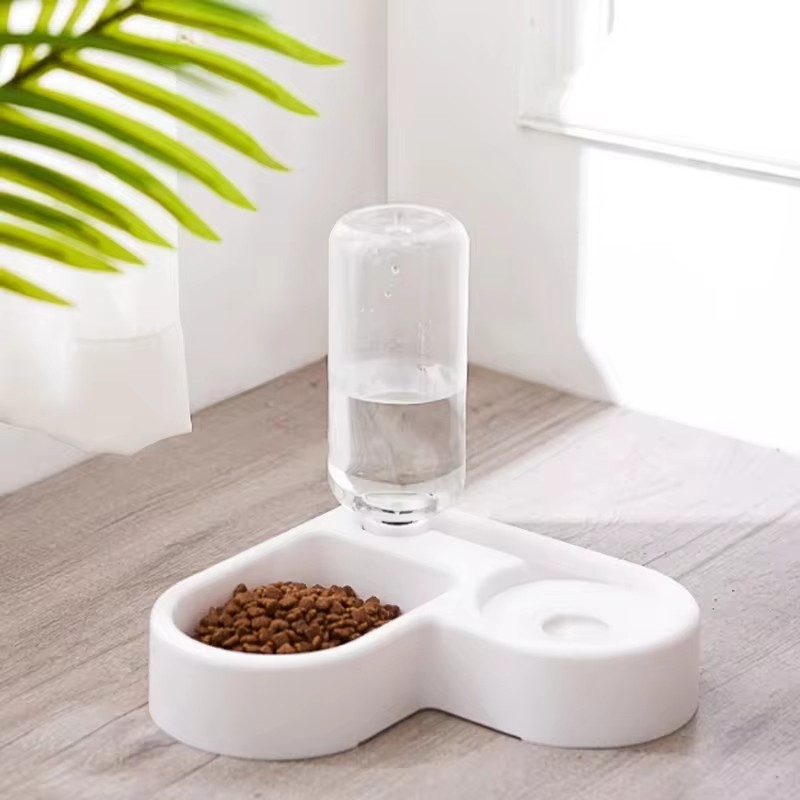 Кутова миска для котів та собак з автоматичною напувалкою - мініатюра 5