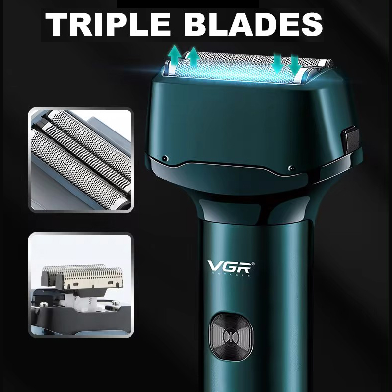Електробритва з потрійними лезами VGR V-370 - мініатюра 6