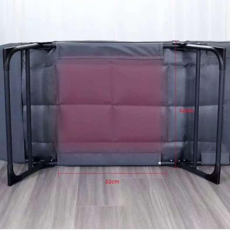 Туристичний розкладний шезлонг з металевим каркасом 180х56х30см, 4,5кг - мініатюра 5