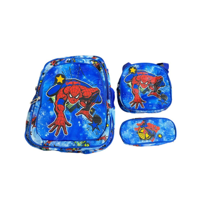 Дитячий рюкзак для хлопчиків Тачки / Людина-павук - мініатюра 3