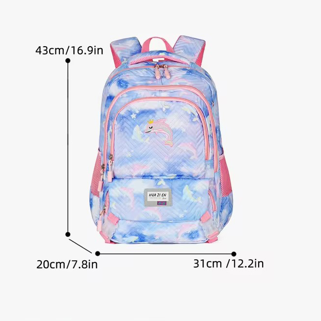 Дитячий рюкзак для дівчаток / Дельфінчик - мініатюра 8