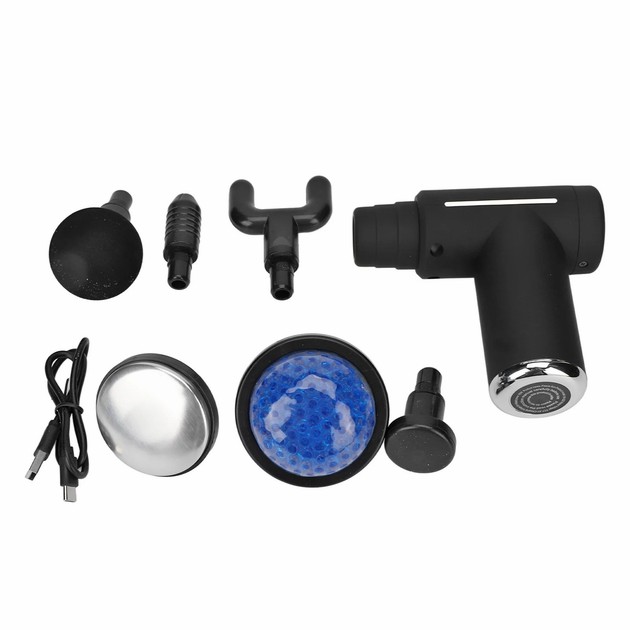 Масажний пістолет для ударного масажу MASSAGE GUN XY-17 - мініатюра 6