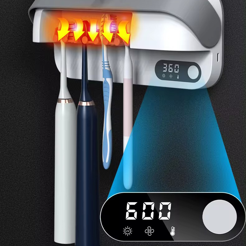 Тримач зубних щіток Toothbrush disinfection rack з ультрафіолетовою стерилізацією - мініатюра 4