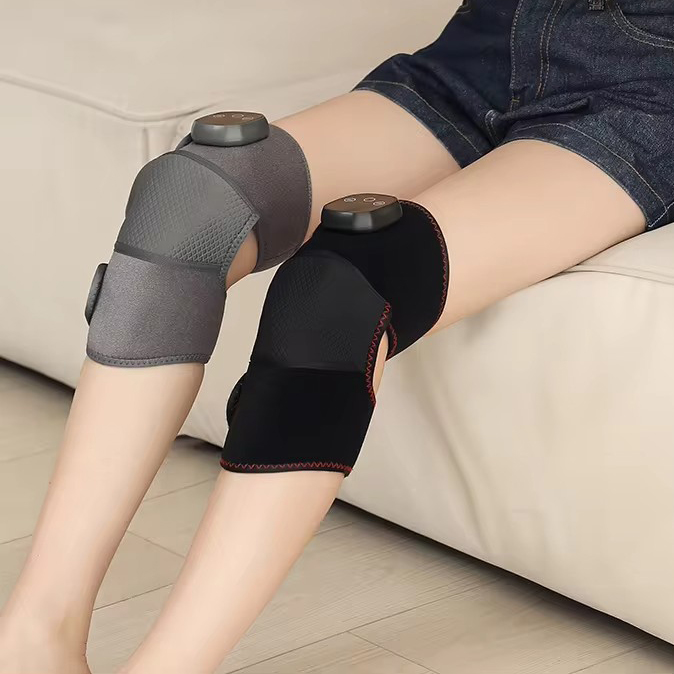 Електричний компрес з підігрівом LY-636 · Масажер – бандаж інтелектуальний з 3 режимами для суглобів шиї, плечей, колін · USB зарядка