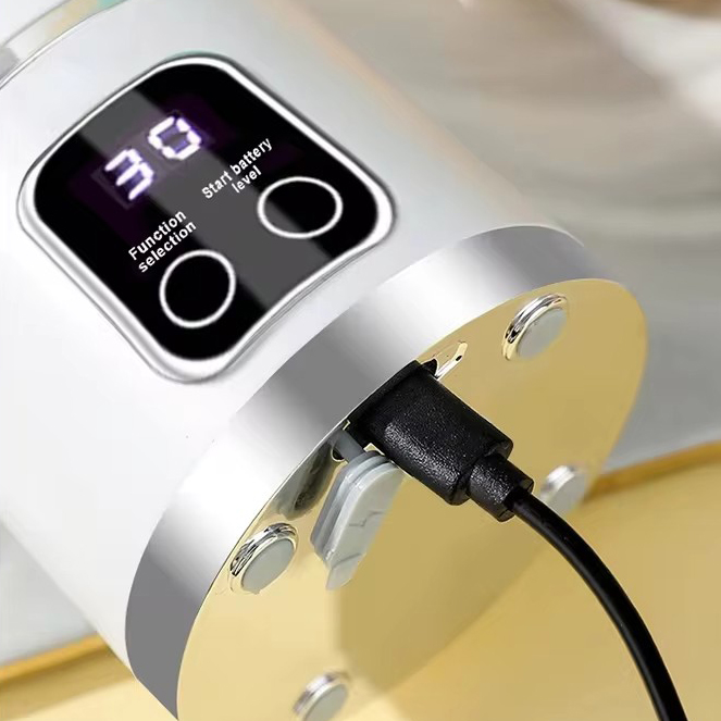 Бездротовий акумуляторний міні соковитискач – шейкер для соків, смузі, коктейлів LY-638 - мініатюра 2