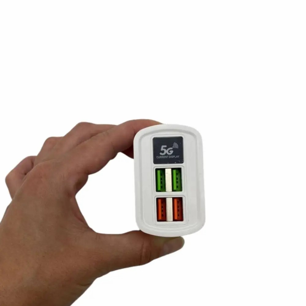 Блок живлення на 4 USB порти FAST CHARGER 3.1А 5G · Зарядний пристрій - хаб з функцією швидкої зарядки