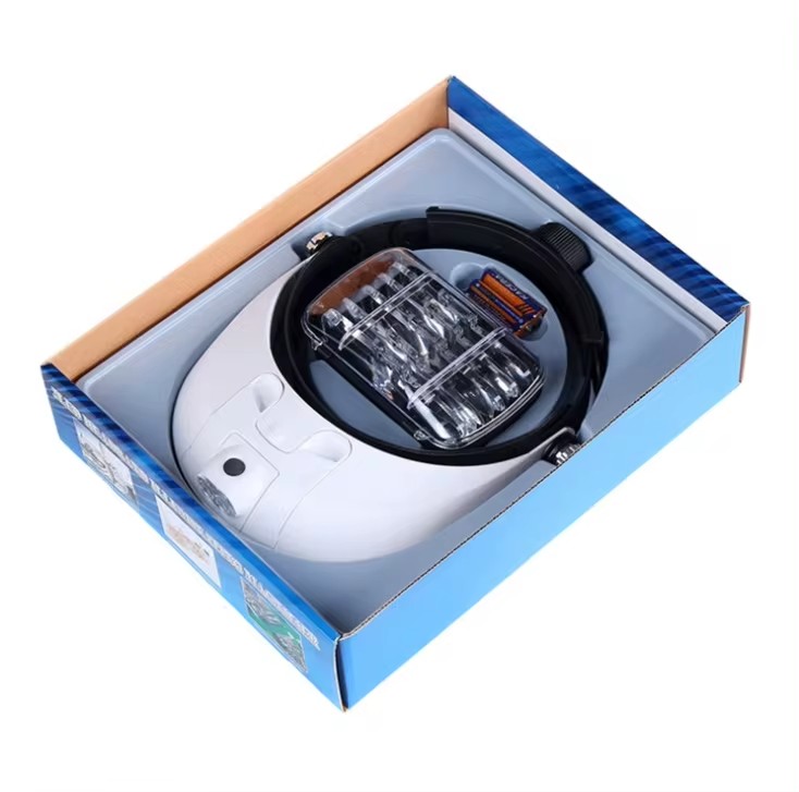 Бінокулярні окуляри – лупа з LED підсвічуванням - мініатюра 6