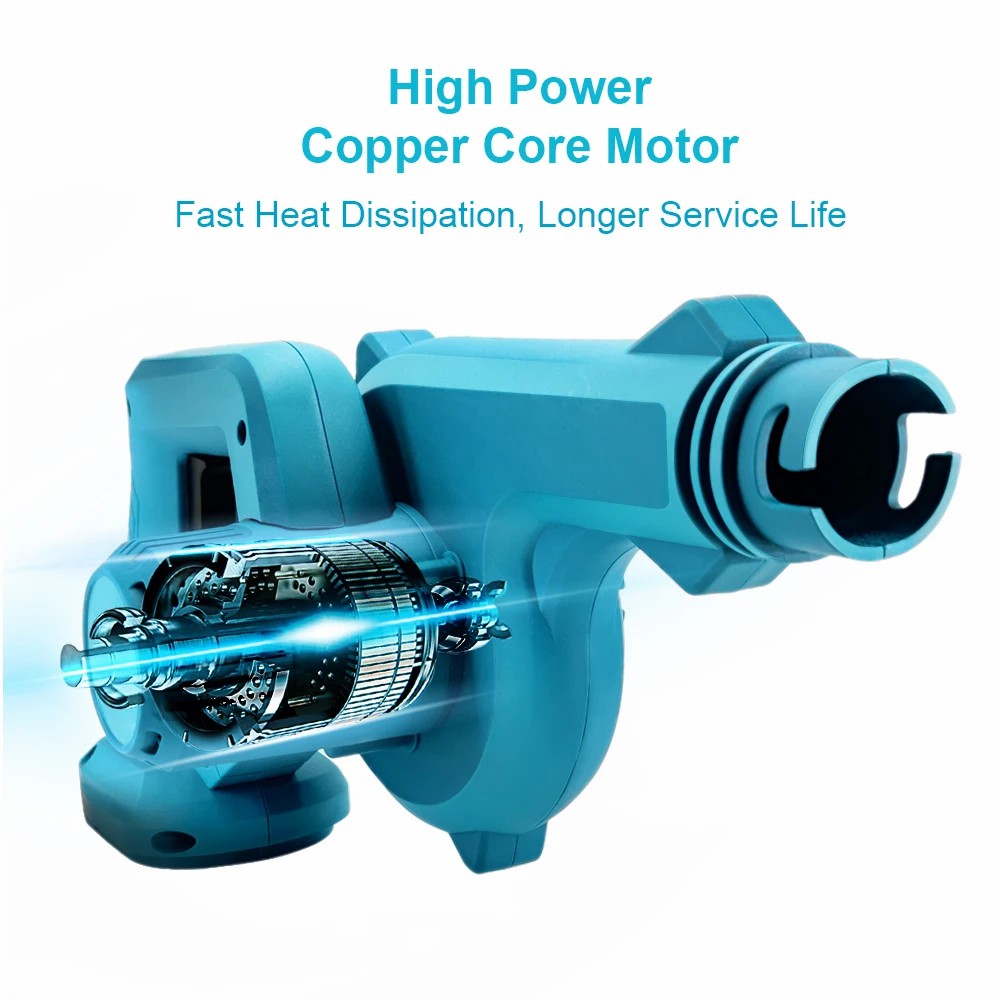 Садовий пилосос – повітродув 2 в 1 у кейсі 1135-8 - мініатюра 6