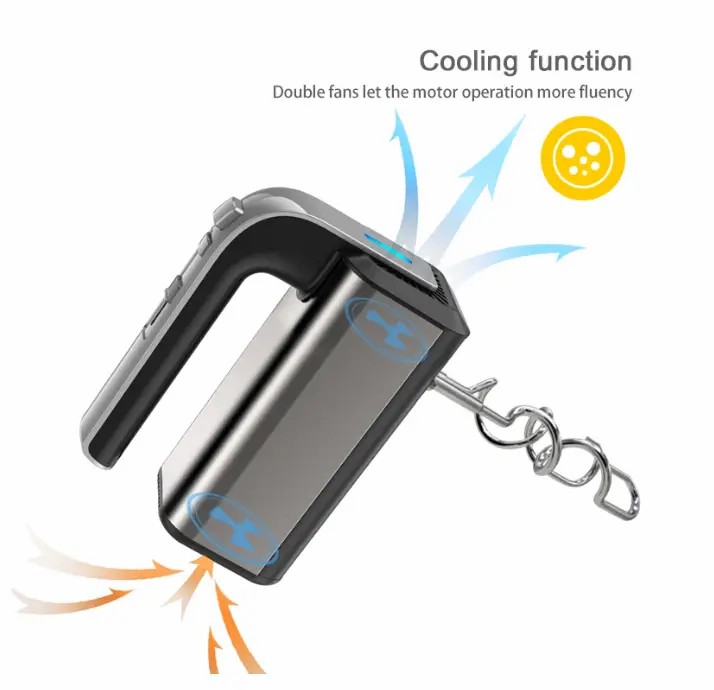 Міксер Domotec R6664 з функцією тістомісу та 5 швидкостями, 800 Вт - мініатюра 4